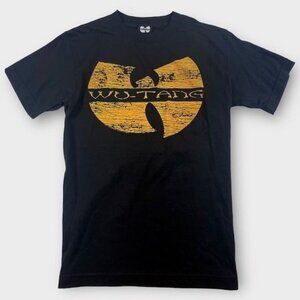 NWOT Wu Tang Clan Band Logo Tee Shirt Black,  Size Small